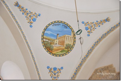 Hurva synagogue interior painting Hebron, mm0274