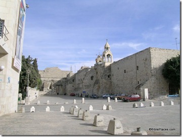 Bethlehem Church of Nativity courtyard, tb102603522