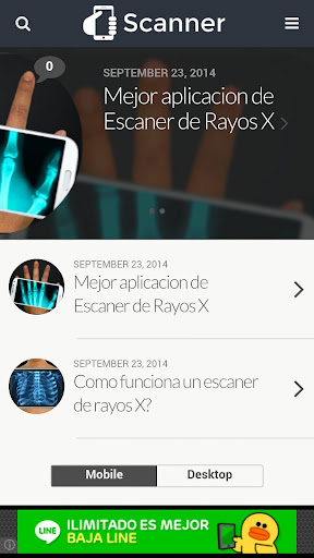 XRay Escaner