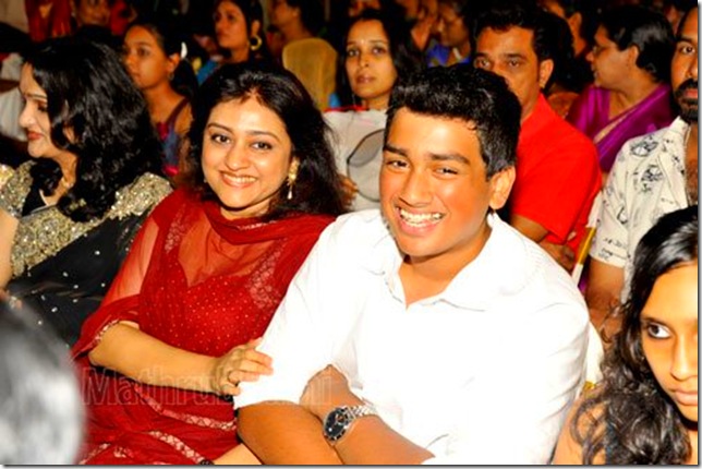 Parvathy and Kalidasan in Geethu Mohandas Marriage function