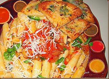 tomato and cheese pasta