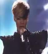 Rihanna Rockstar 101 Performing on American Idol