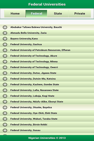 【免費書籍App】Nigerian Universities-APP點子