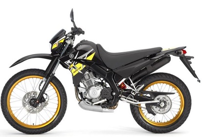 Yamaha XT125R black