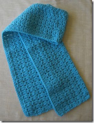Scarf blue