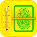 Fingerprint Thermometer Prank icon