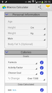 Macros Calculator