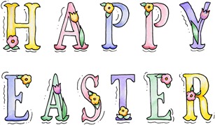 clipart imagem decoupage Happy Easter