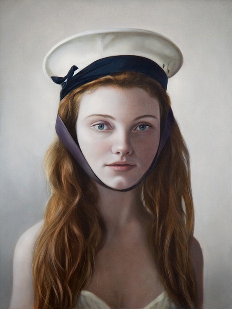 girl in a naval cap, mary jane ansell