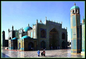 THE BLUE MOSQUE,  MAZAR E SHARIF AFGHANISTAN