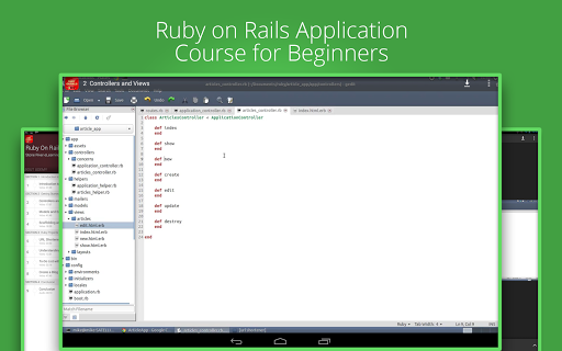 免費下載教育APP|Learn Ruby On Rails by Udemy app開箱文|APP開箱王