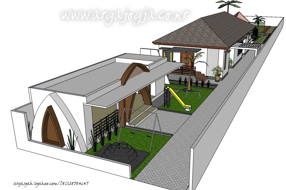 Nawar Syarif Desain  Rumah  Modern  Minimalis Tropis  Pada 