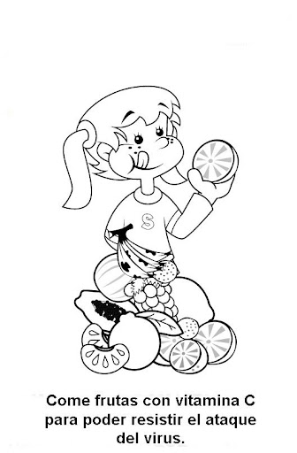 h1n1 flu coloring pages - photo #8