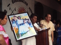 Mojeños recordando al Pedro Muiba - Foto CIPCA