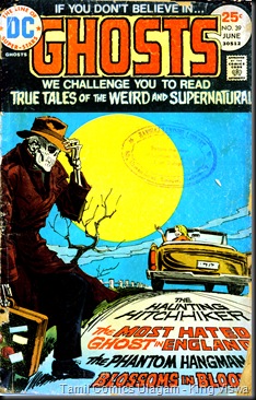 DC Ghosts Issue No 39 June 1975 Cover