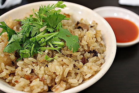 【蕭大立餐館】油飯、麻油雞