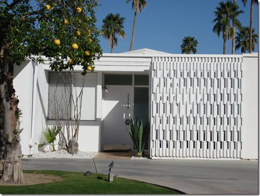 Palm Springs Modern Architecture and the Use of Screen Block