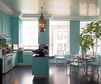 Turquoise Aquamarine Metropolitan Home