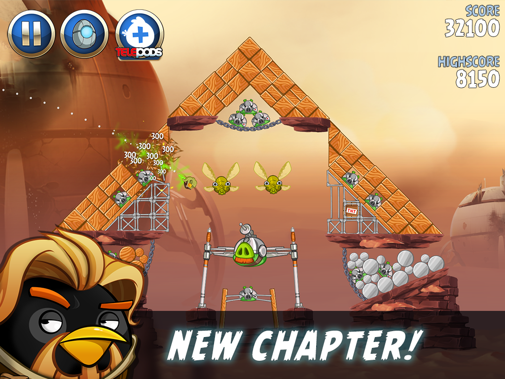    Angry Birds Star Wars II Free- screenshot  