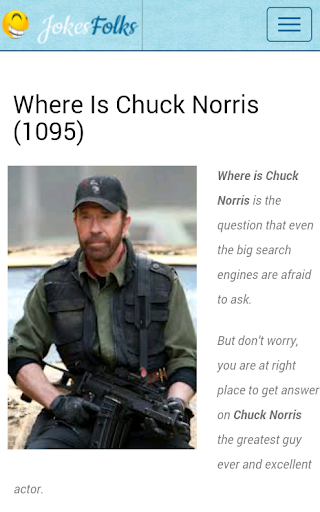 Where Is Chuck Norris