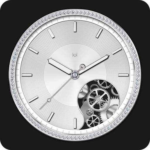 Silver Watch Face for Women LOGO-APP點子