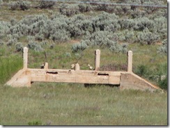 1710 Old Lincoln Bridge from Wasatach Road West of Evanston Wy