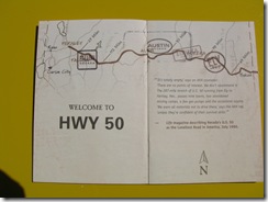 2523 Highway 50 Survival Guide & Passport