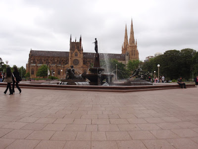 The famous twin spires of St. Mary’s Cathedral are a familiar Sydney landmark