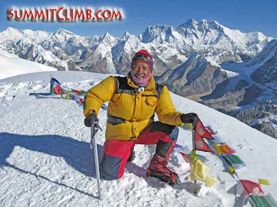 Dawa Sherpa on Mera Summit (Courtesy of SummitClimb)