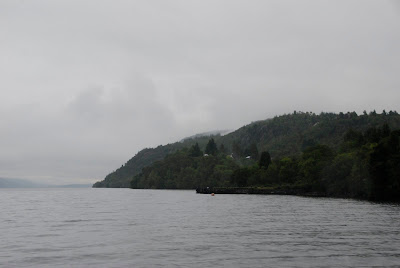 Loch Ness on a rainy day