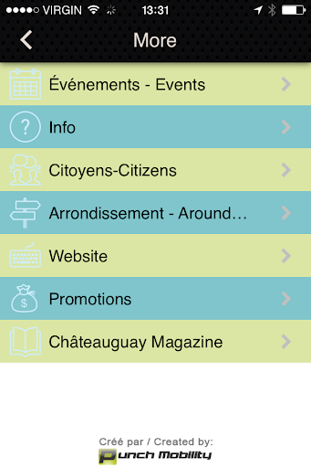 Châteauguay Community App