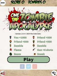 One Tap Zombie Apocalypse poster 13