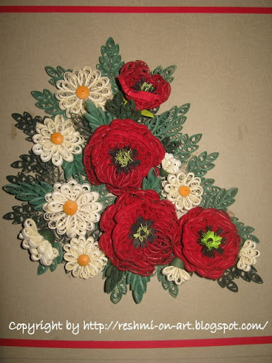 Quilled-poppies-daisies
