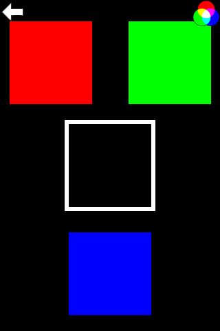 每個關卡會有一個有色邊框,目標是將這個邊框填滿其顏色 每個關卡會有一個有色邊框,目標是將這個邊框填滿其顏色