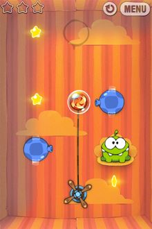 順時針旋轉會將繩子放長，逆時針旋轉則是收短