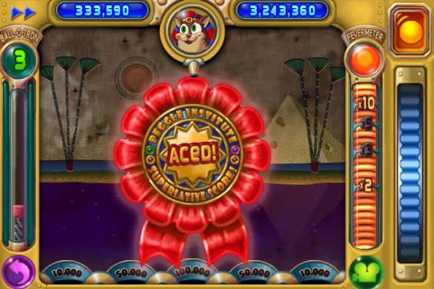 按下攝影機即可重播上一顆彈珠從發射到墜落的精采畫面 按下攝影機即可重播上一顆彈珠從發射到墜落的精采畫面