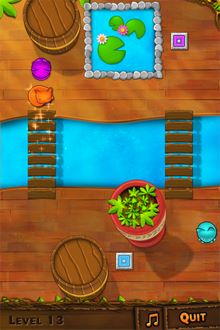 Kiko與（只是換個顏色的）同伴也可以當作彼此的活動路障，透過合作的方式讓大家都能順利歸位