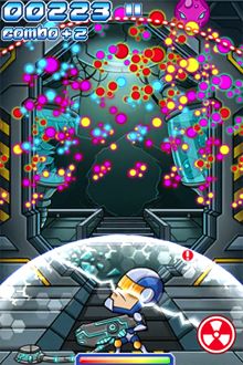 POW123、閃電與原子彈可對小壞蛋造成不等的殺傷力。