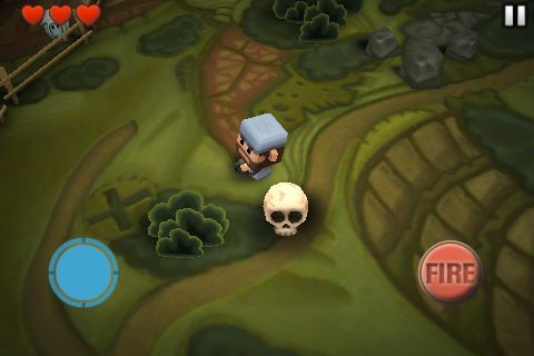 除了開場的雕像可讓玩家選擇三種難度之外，Minigore還有個隱藏的煉獄模式（Inferno）。