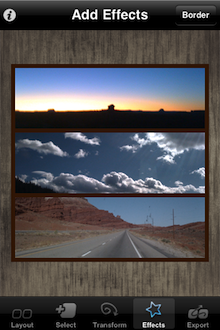 藉著拖曳三個顏色指標可以試著找到自己想要的色彩，讓畫面感覺更活潑一點。