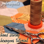 Hand Sewing Hexagons Tutorial