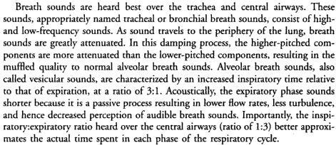 Vesicular sound mechanism