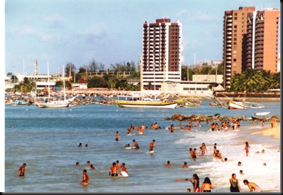 Fortaleza - litt strand og litt by