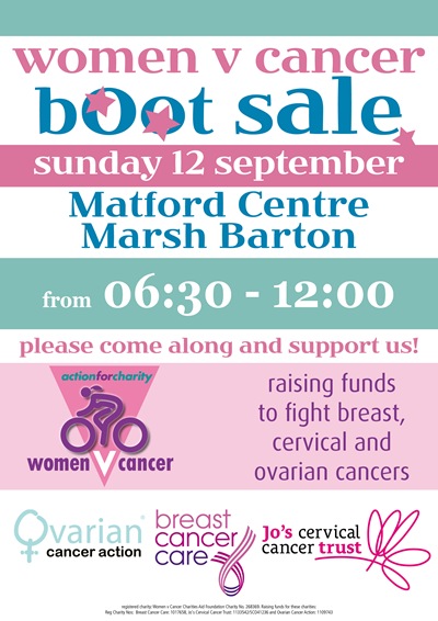 A3 boot sale poster
