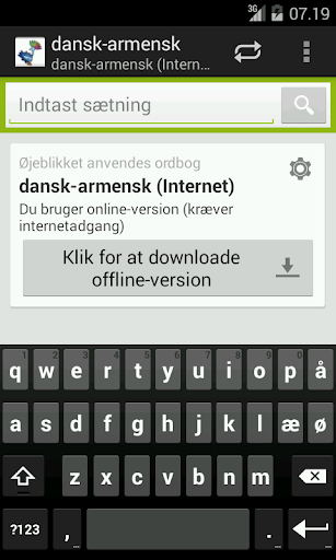 Danish-Armenian Dictionary