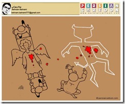 cartoon_angel_dies(tahrif)_Behnam_Bahrami