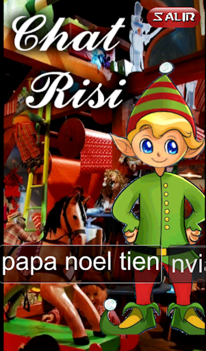 Risi Elfo de Papa Noel