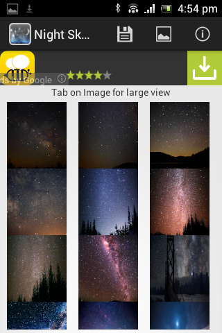 【免費娛樂App】Night Sky Wallpaper HD-APP點子