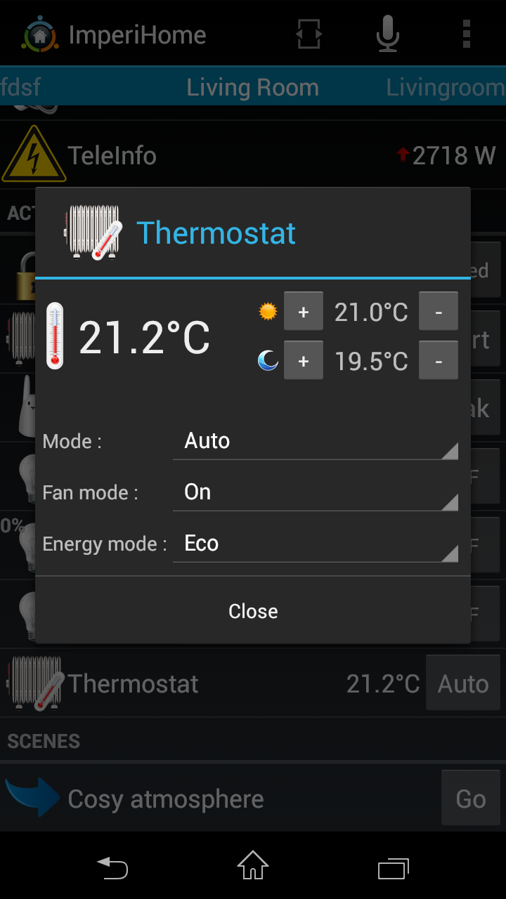 ImperiHome Pro Screen 2