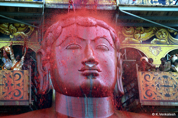 Panorama of Gomateshwara